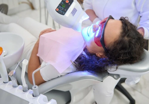 Zoom teeth whitening procedure